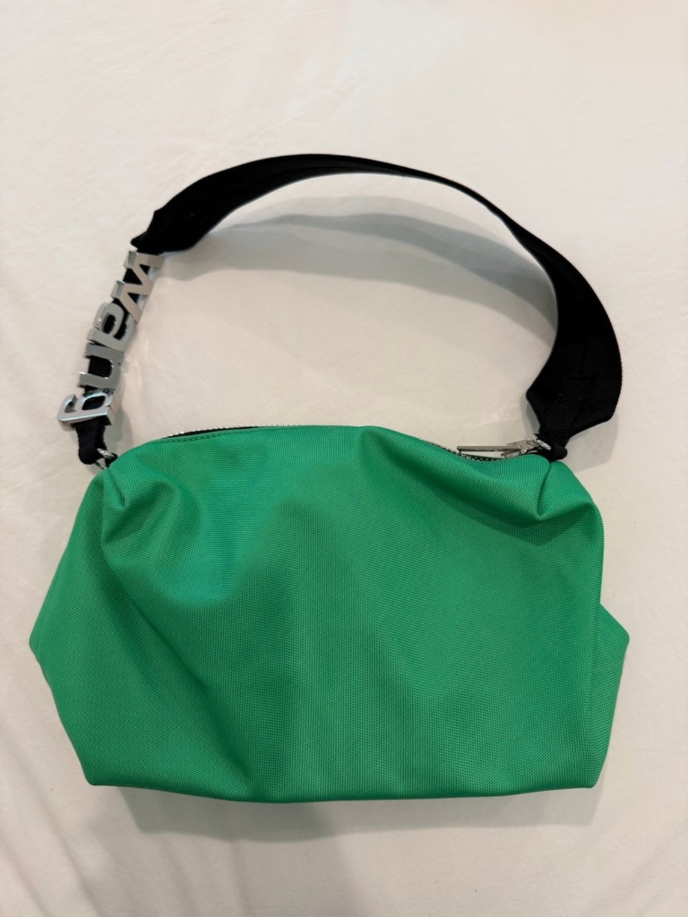 Green Alexander Wang Shoulder Bag with Black Strap